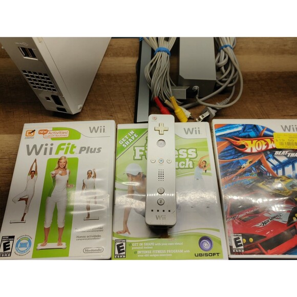 Nintendo Wii White Console RVL-001 Bundle w/3‎ Games 🌟Ready to Play🌟 (SH) - Picture 6 of 6